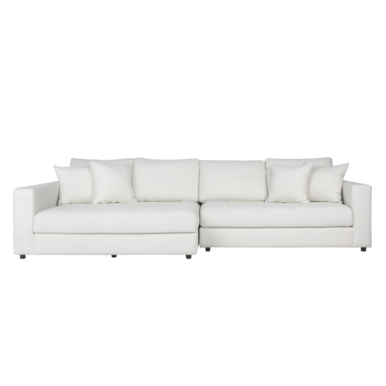 Maxine Chaise Sectional 128"