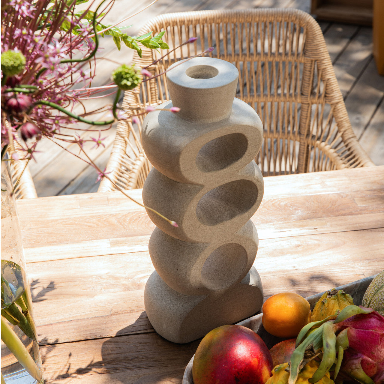 Jeannie Candle Holder 7"