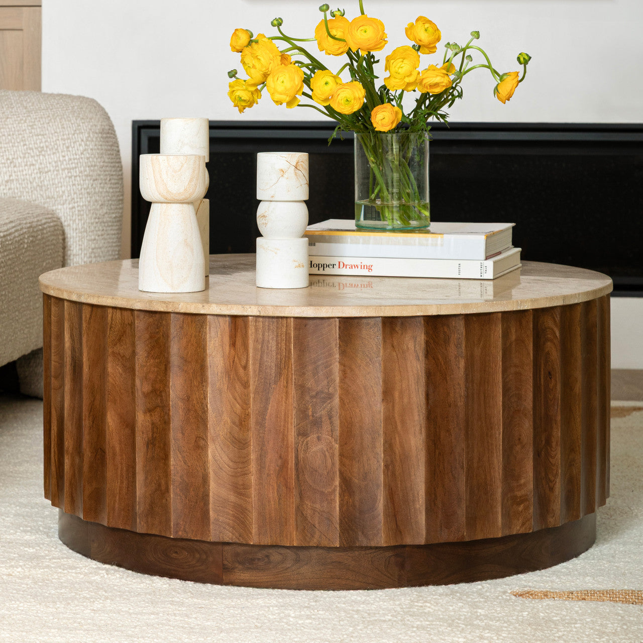 Milburn Coffee Table 35"