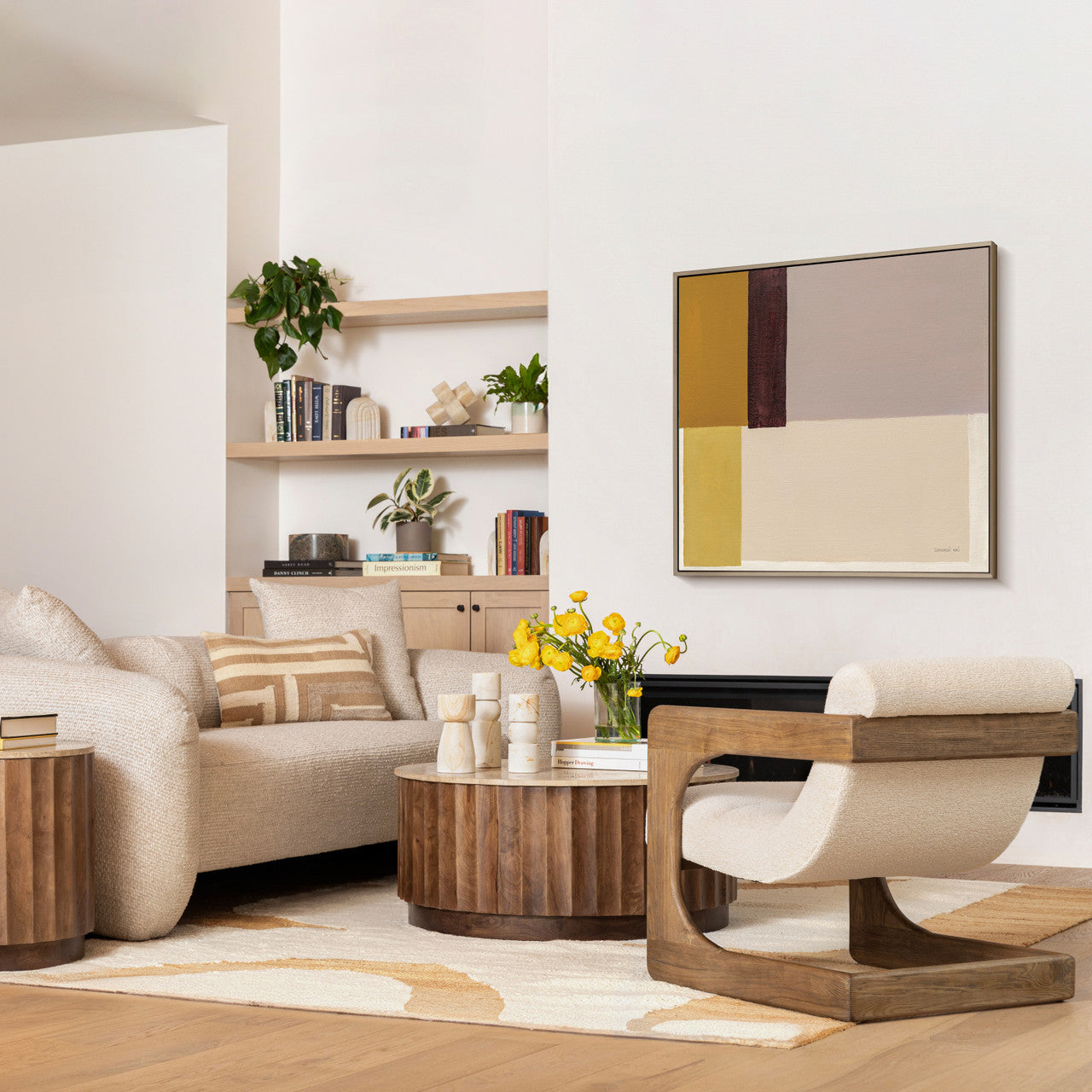 Milburn Coffee Table 35"