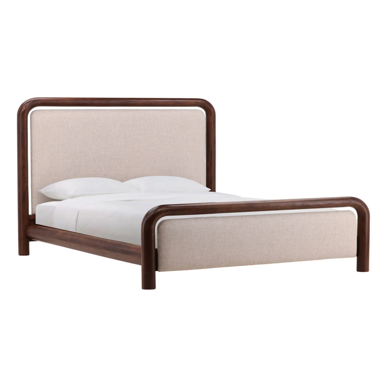 Kansas Wooden King Size Platform Bed