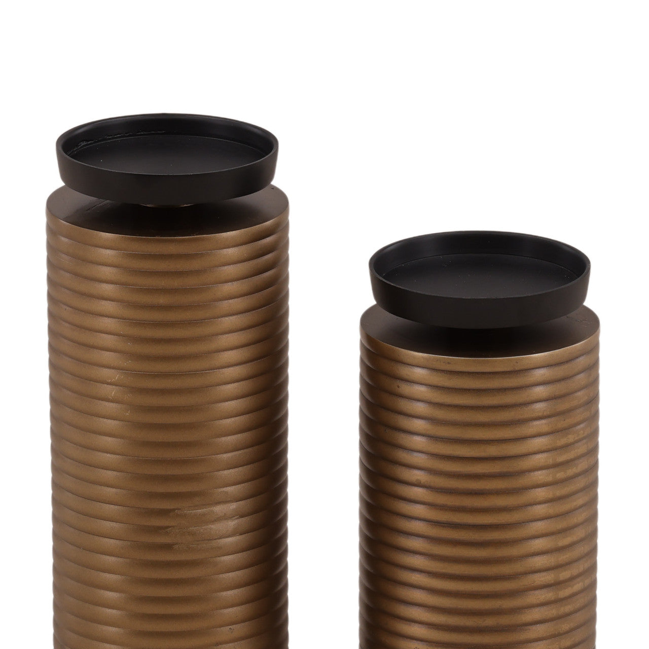 Kaolin Candle Holder Set of 2 4"