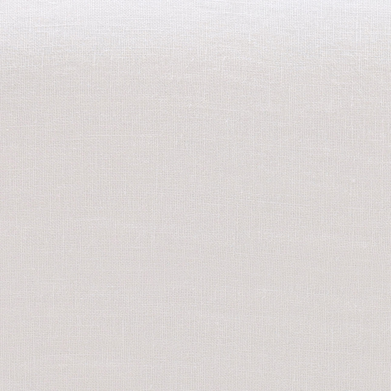 Florence White Linen Slipcovered Curved Back Sofa 98"