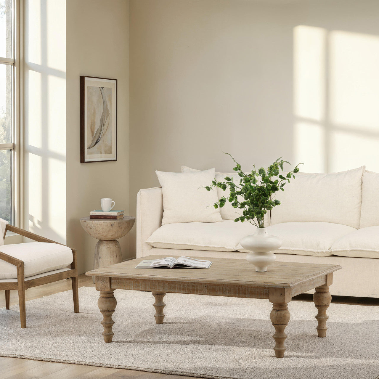 Merak Coffee Table 54"