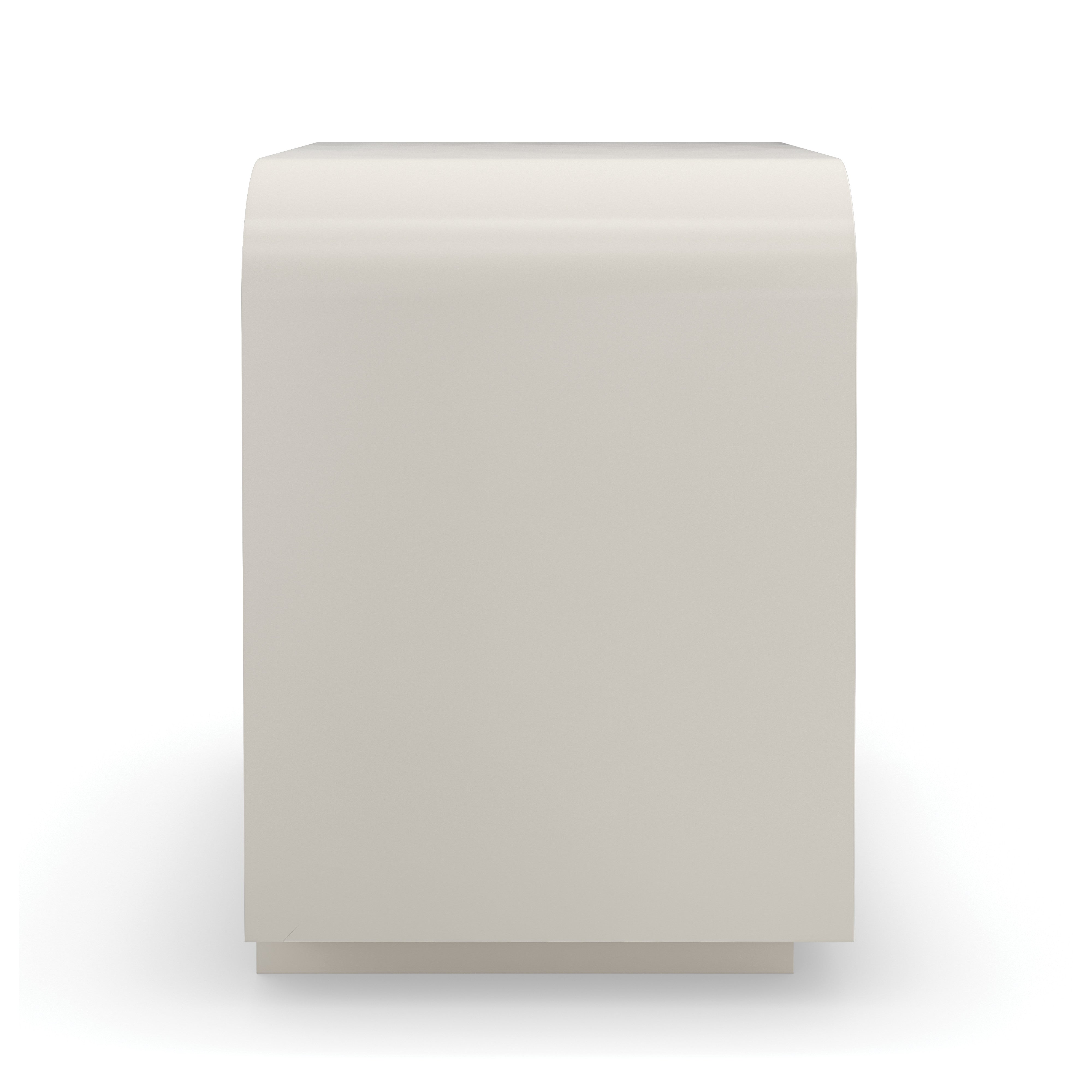 Quarry Almond Milk Nightstand 24.50" by Caracole - view 5