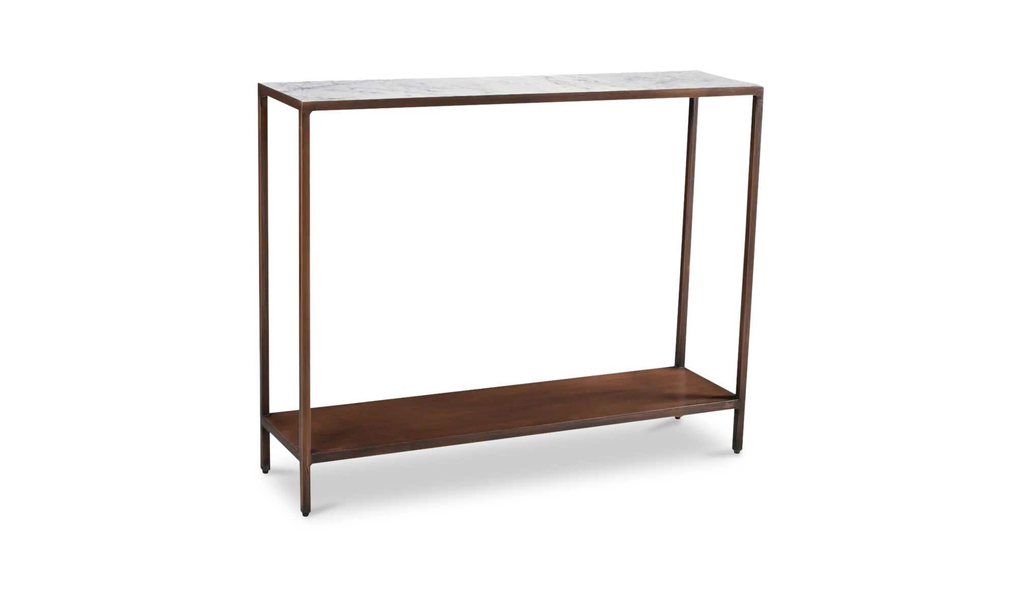 Bottego Console Table Antique Copper by Moe's Home Collection - view 4