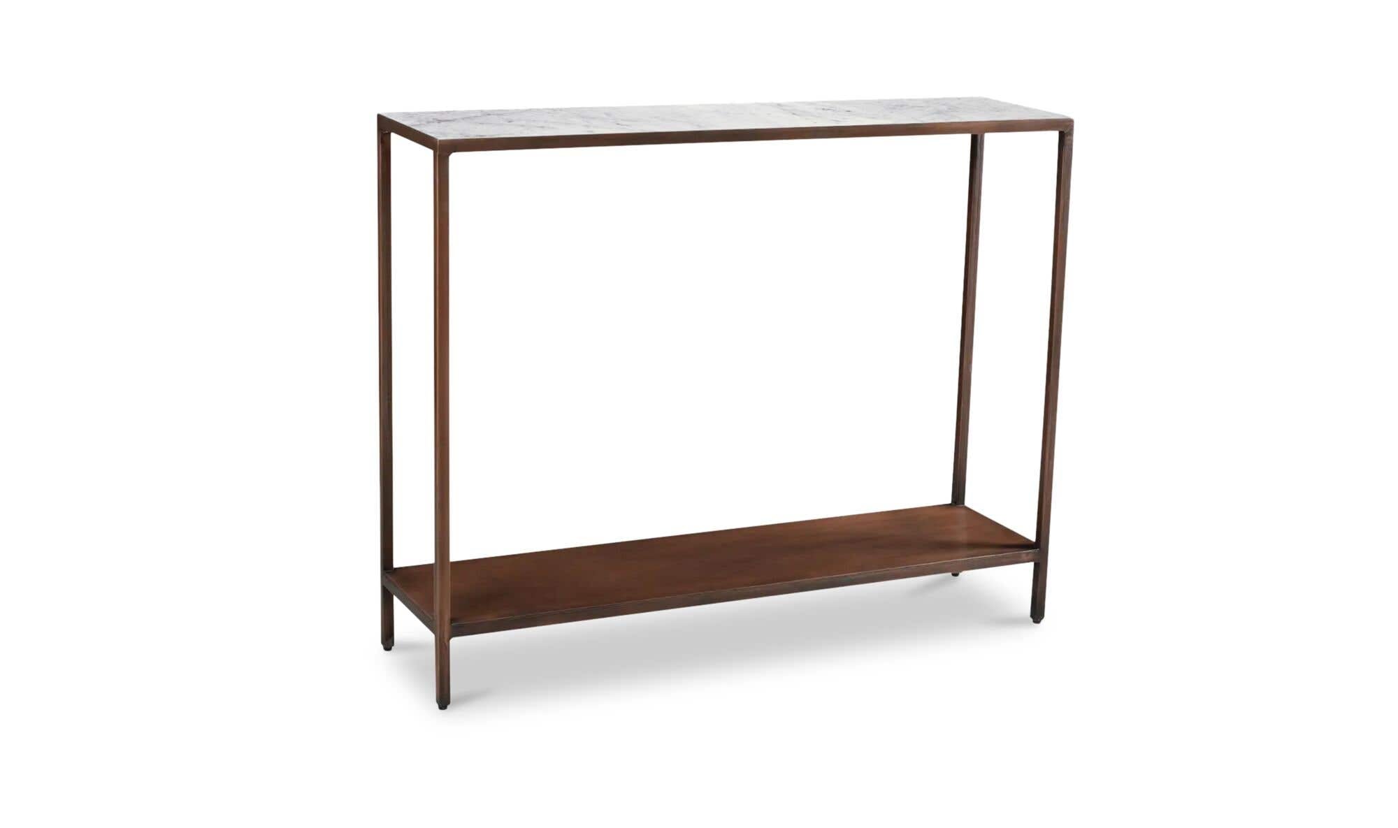 Bottego Console Table Antique Copper by Moe's Home Collection - view 5
