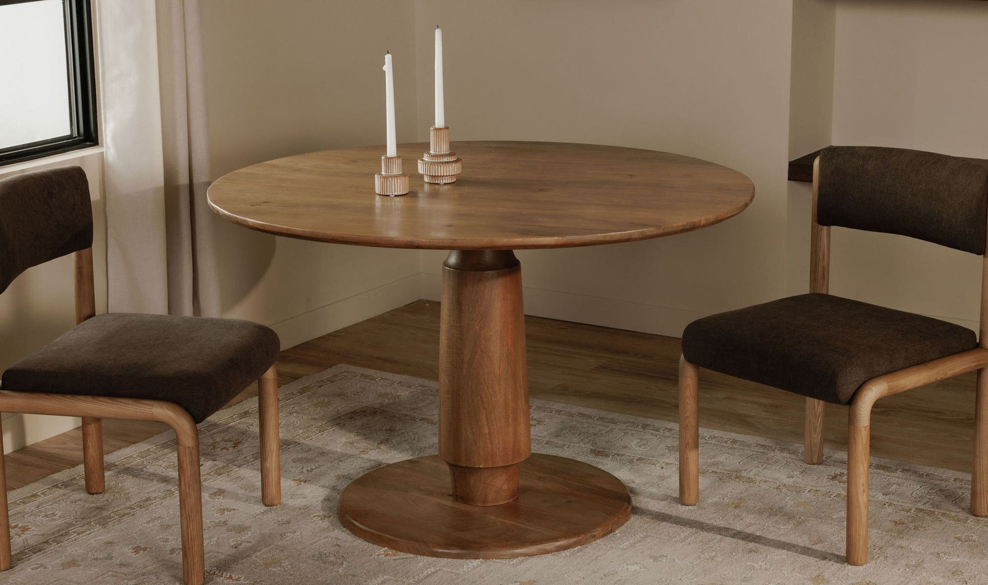 Clark Dining Table Brown by Moe's Home Collection - view 6