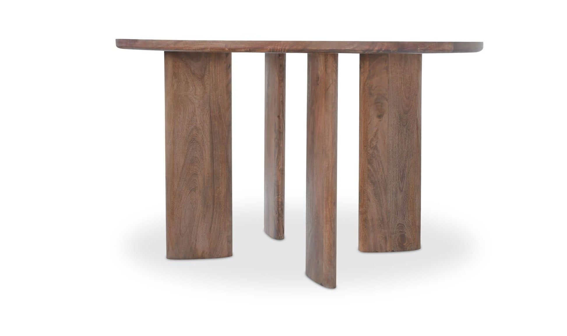 Lia Round Dining Table Dark Brown by Moe's Home Collection - view 7