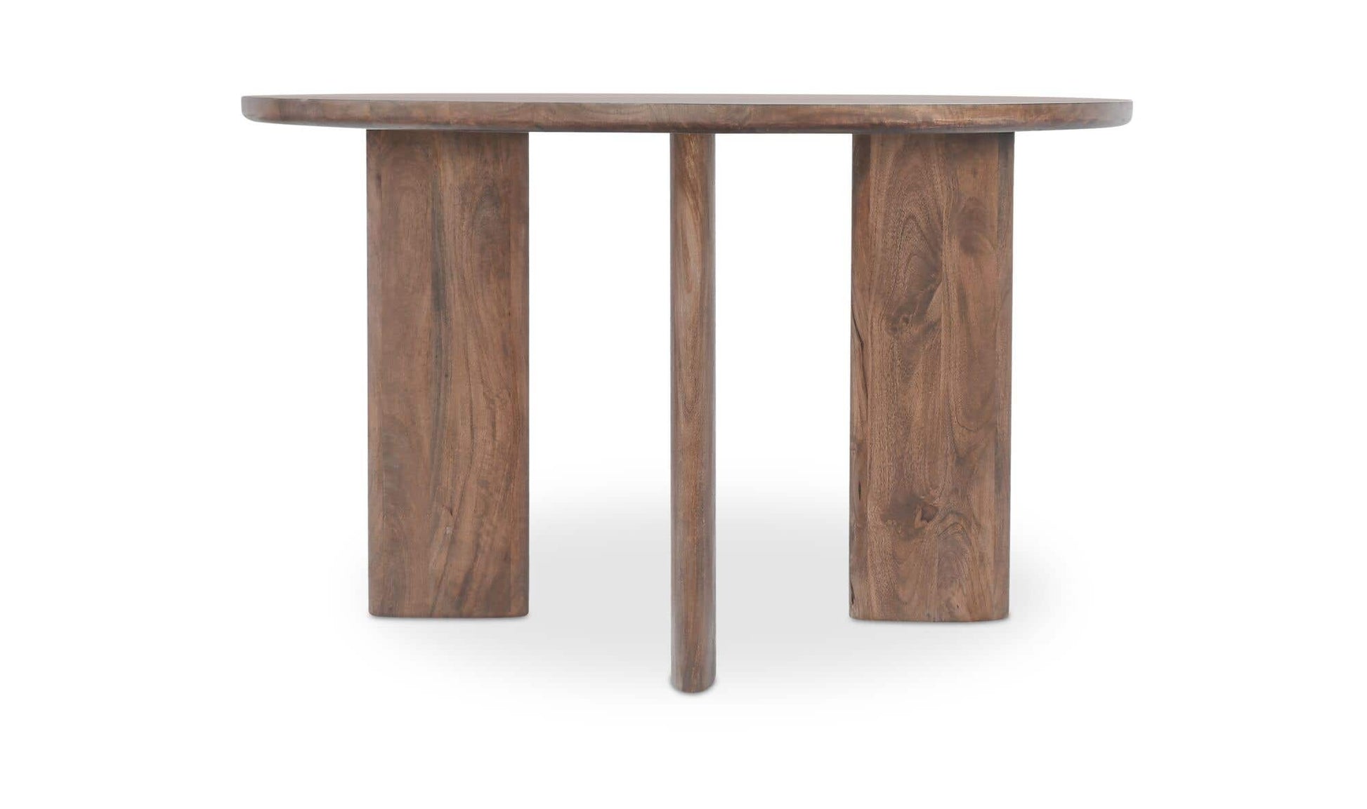 Lia Round Dining Table Dark Brown by Moe's Home Collection - view 6