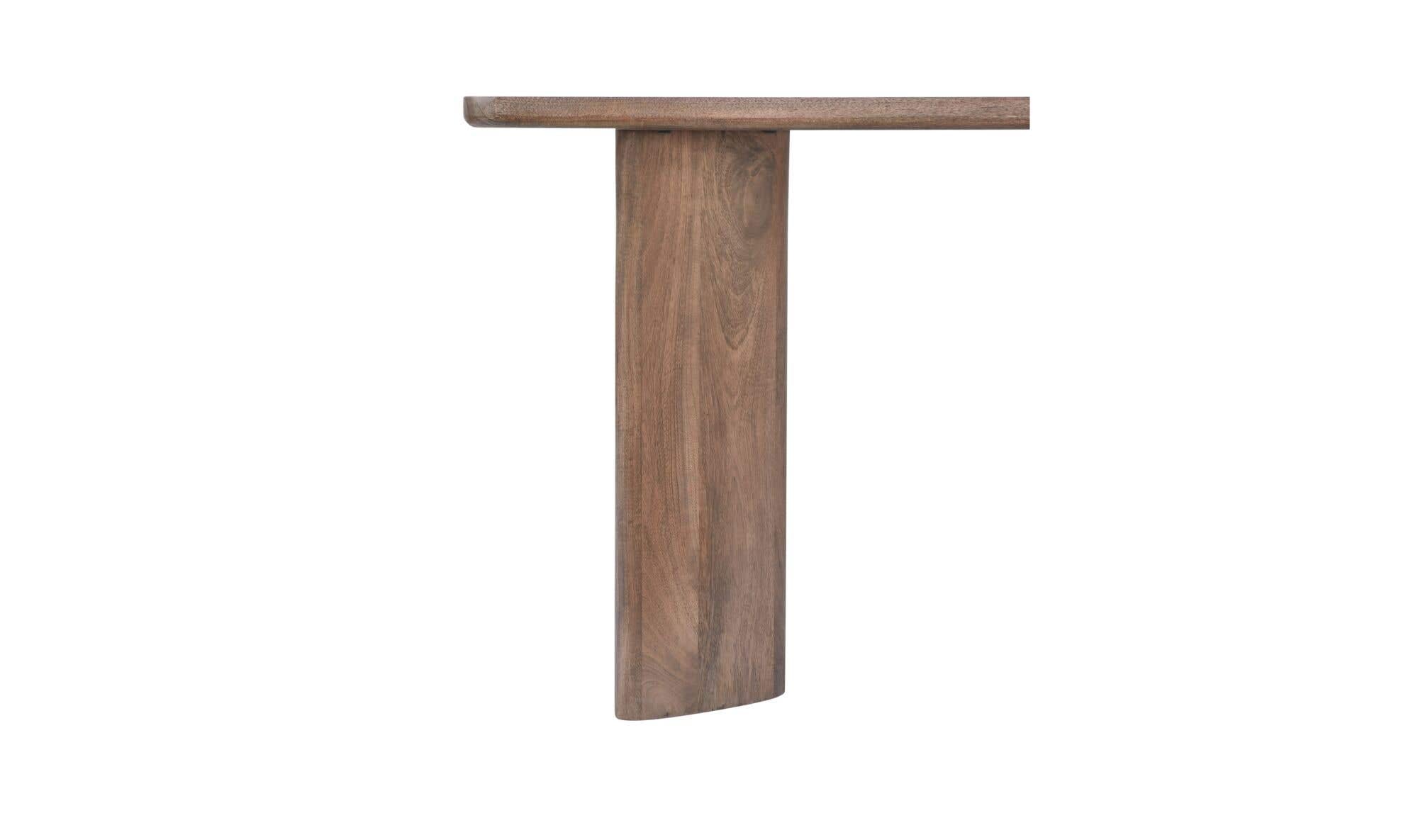 Lia Rectangular Dining Table Dark Brown by Moe's Home Collection - view 10