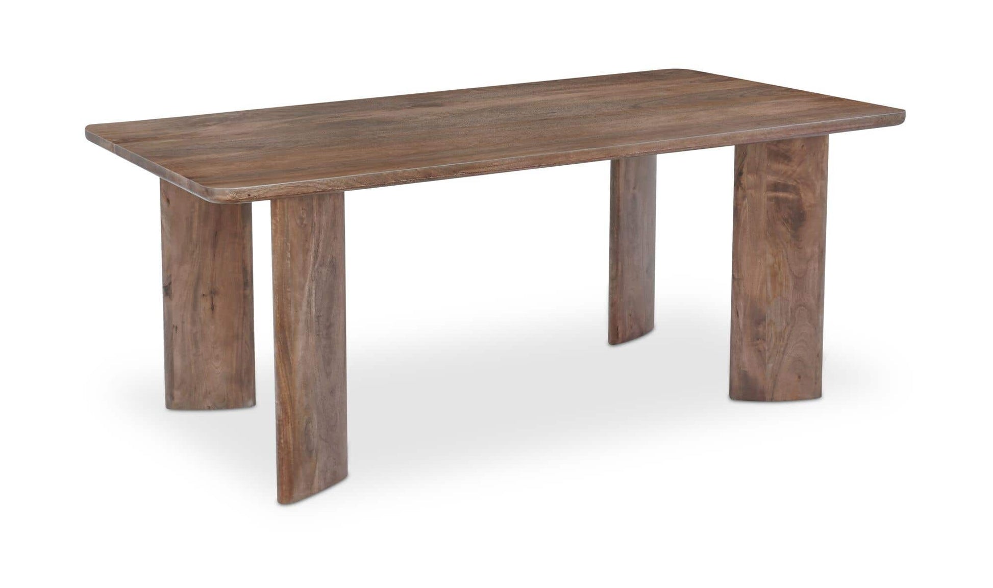 Lia Rectangular Dining Table Dark Brown by Moe's Home Collection - view 7