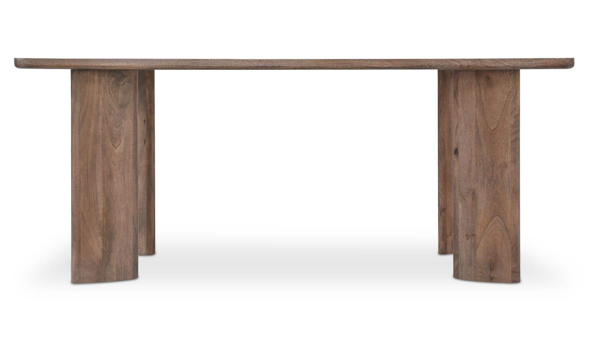 Lia Rectangular Dining Table Dark Brown by Moe's Home Collection - view 6