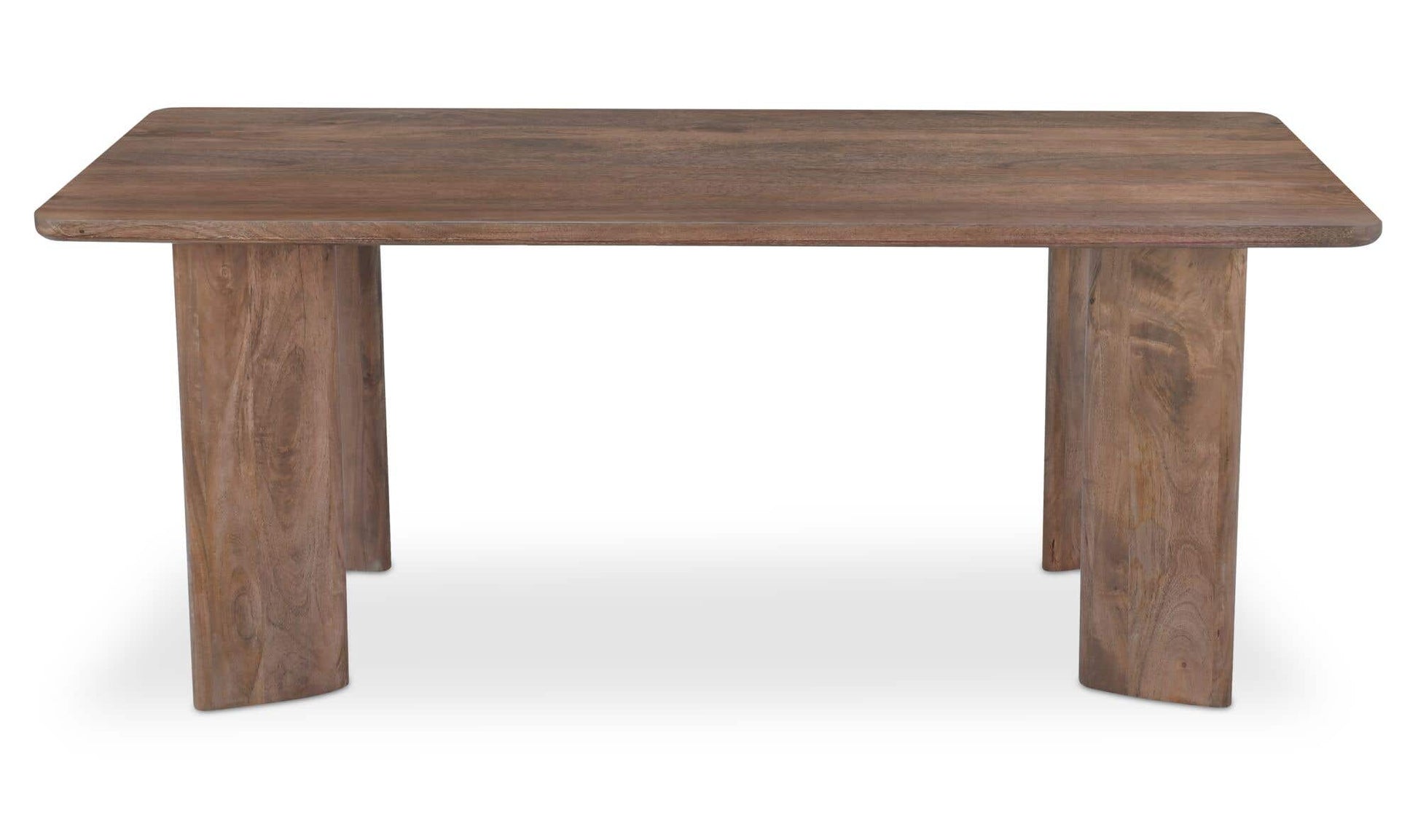 Lia Rectangular Dining Table Dark Brown by Moe's Home Collection - view 4