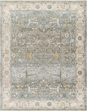 Dresden Deep Teal/Taupe Machine Woven Rug DRE-2310 - 2'7" x 10'