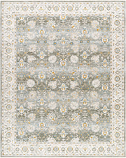Dresden Deep Teal/Taupe Machine Woven Rug DRE-2312 - 2'7" x 10'