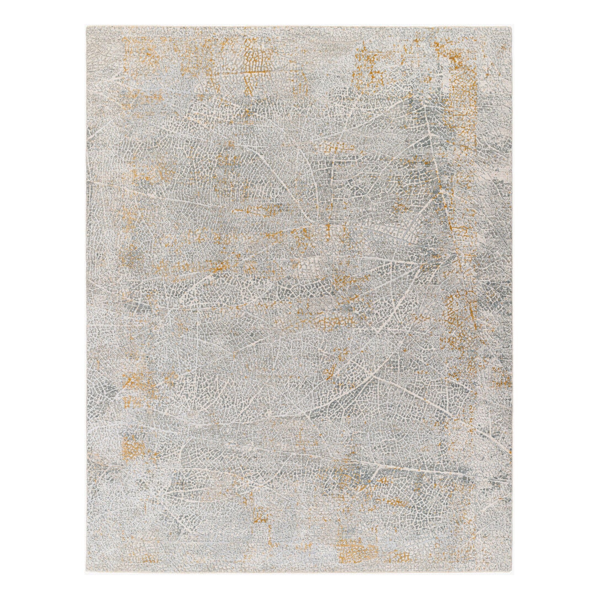 Dresden Denim/White Machine Woven Rug DRE-2313 - 2'7" x 10'