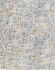 Dresden Denim/White Machine Woven Rug DRE-2320 - 2'7" x 10'