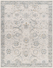 Dresden Denim/White Machine Woven Rug DRE-2326 - 2'7" x 10'