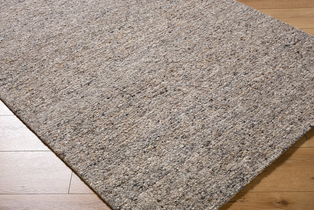 Desire Beige/Tan Handmade Rug - corner
