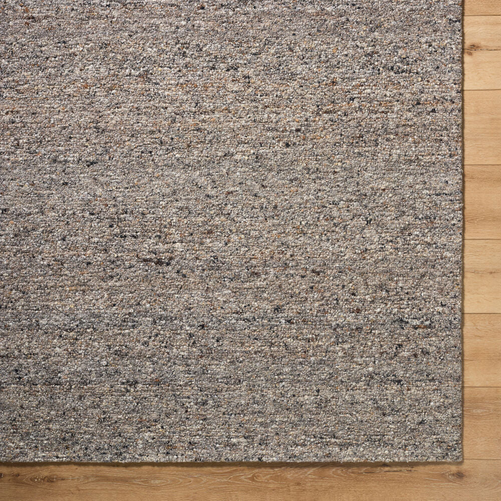 Desire Beige/Tan Handmade Rug - overhead