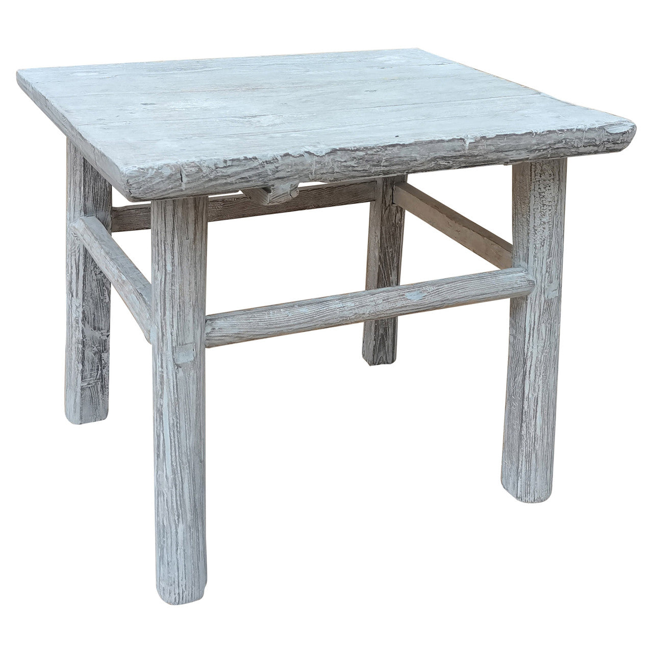 Antique Chinese End Table 24"