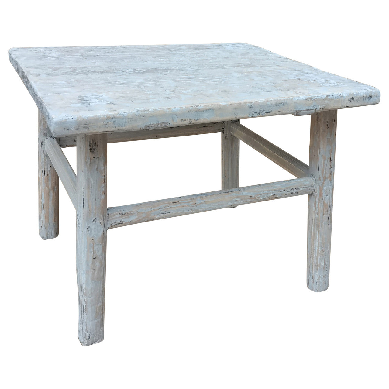 Antique Chinese End Table 25"