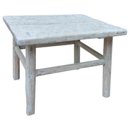 Antique Chinese End Table 25"