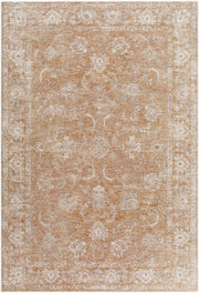 Da Vinci Cream/Tan Machine Woven Rug DVC-2301 - 2'7" x 10'