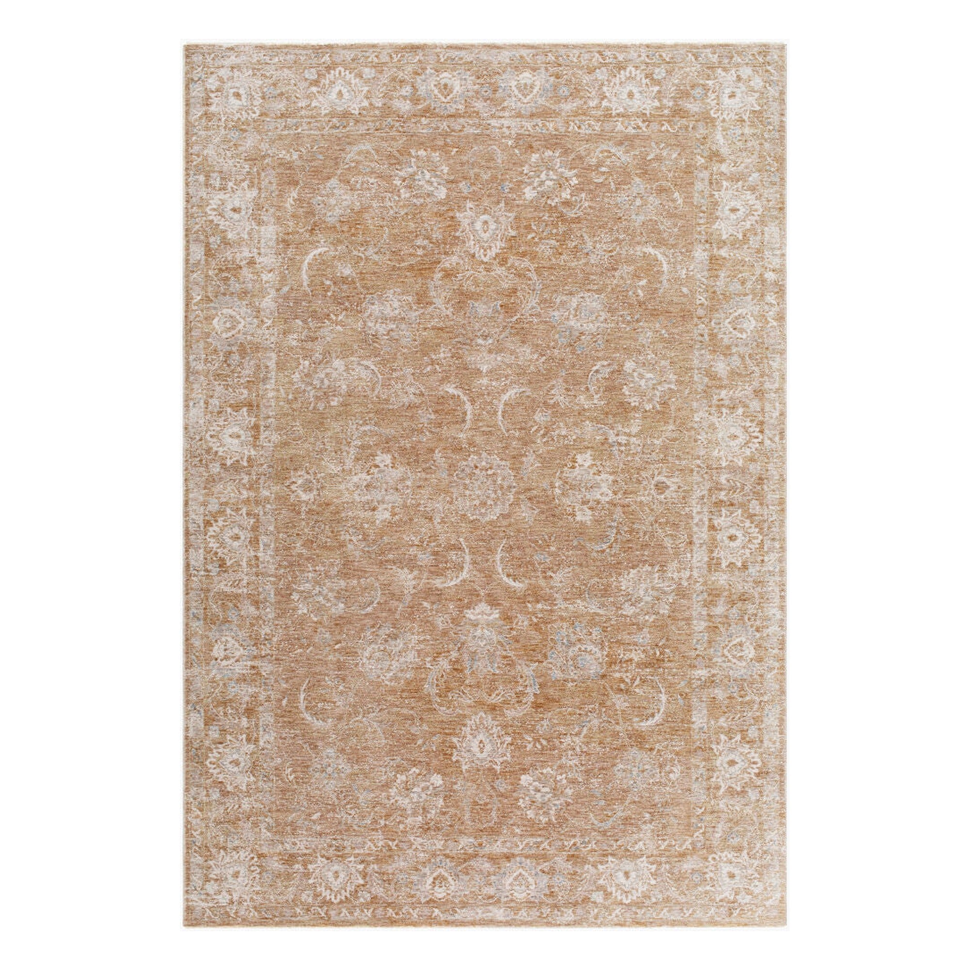 Da Vinci Cream/Tan Machine Woven Rug DVC-2301 - 2'7" x 10'