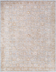 Da Vinci Blue/Tan Machine Woven Rug DVC-2303 - 2'7" x 10'