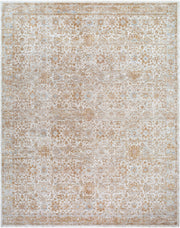 Da Vinci Blue/Tan Machine Woven Rug DVC-2306 - 2'7" x 10'