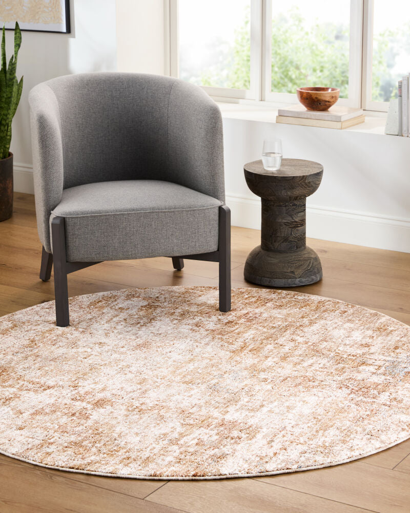 Da Vinci Blue/Tan Machine Woven Rug DVC-2311 - roomscene