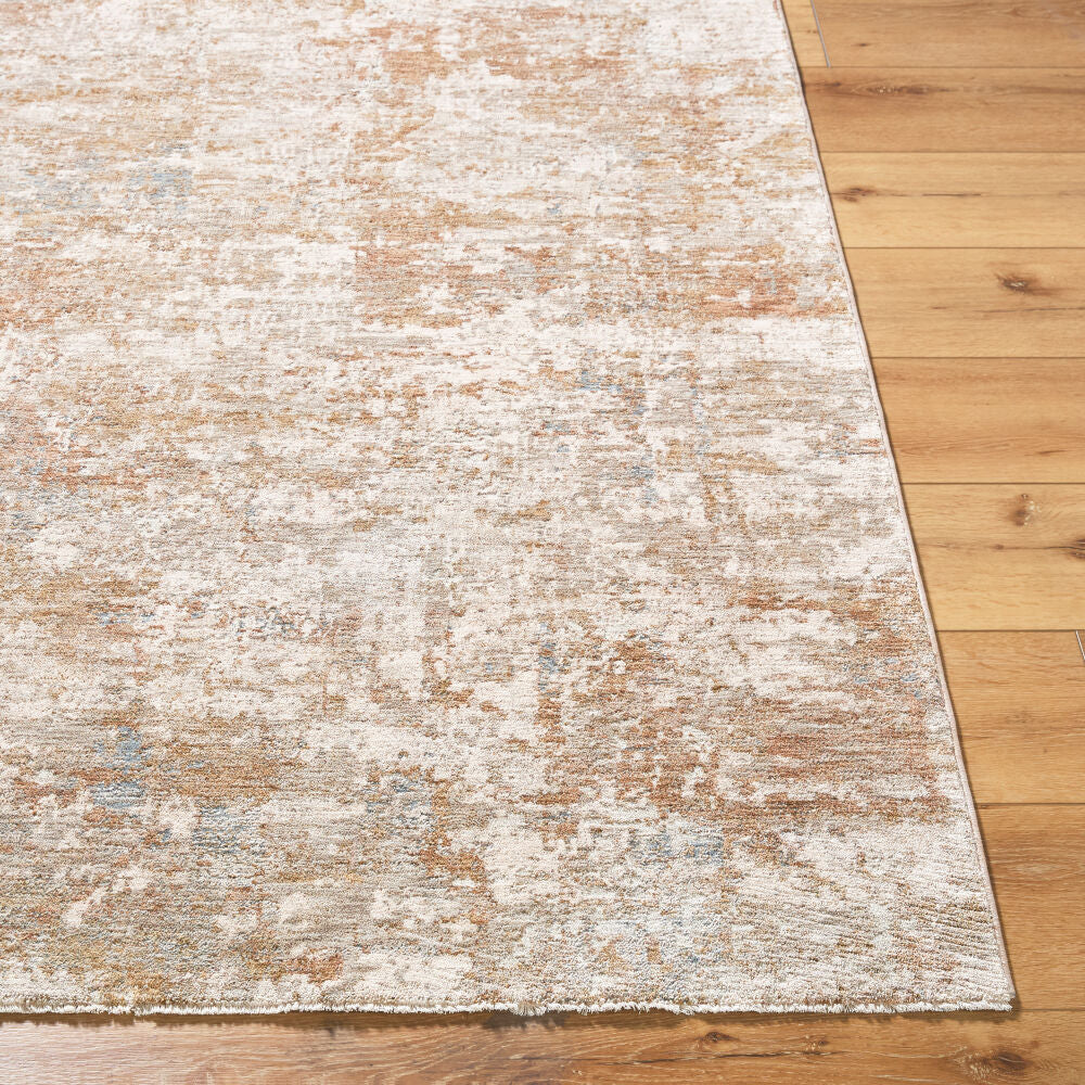 Da Vinci Blue/Tan Machine Woven Rug DVC-2311 - front