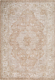 Da Vinci Dusty Sage/Tan Machine Woven Rug DVC-2313 - 2'7" x 10'
