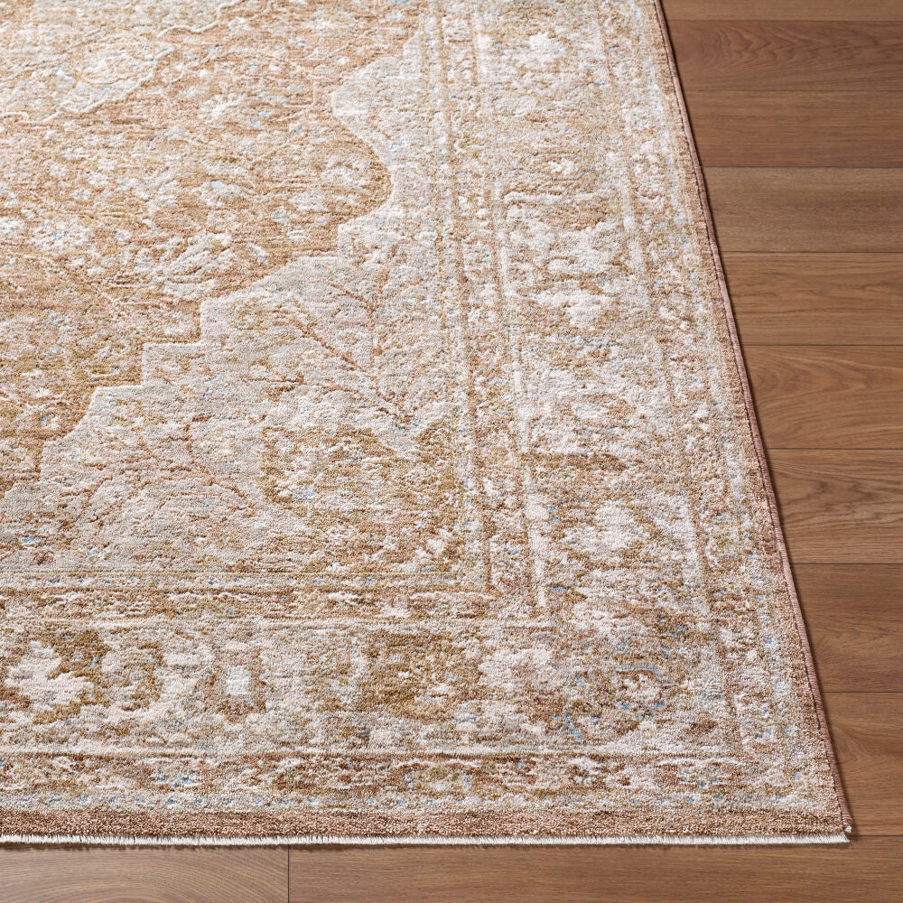 Da Vinci Dusty Sage/Tan Machine Woven Rug DVC-2313 - front