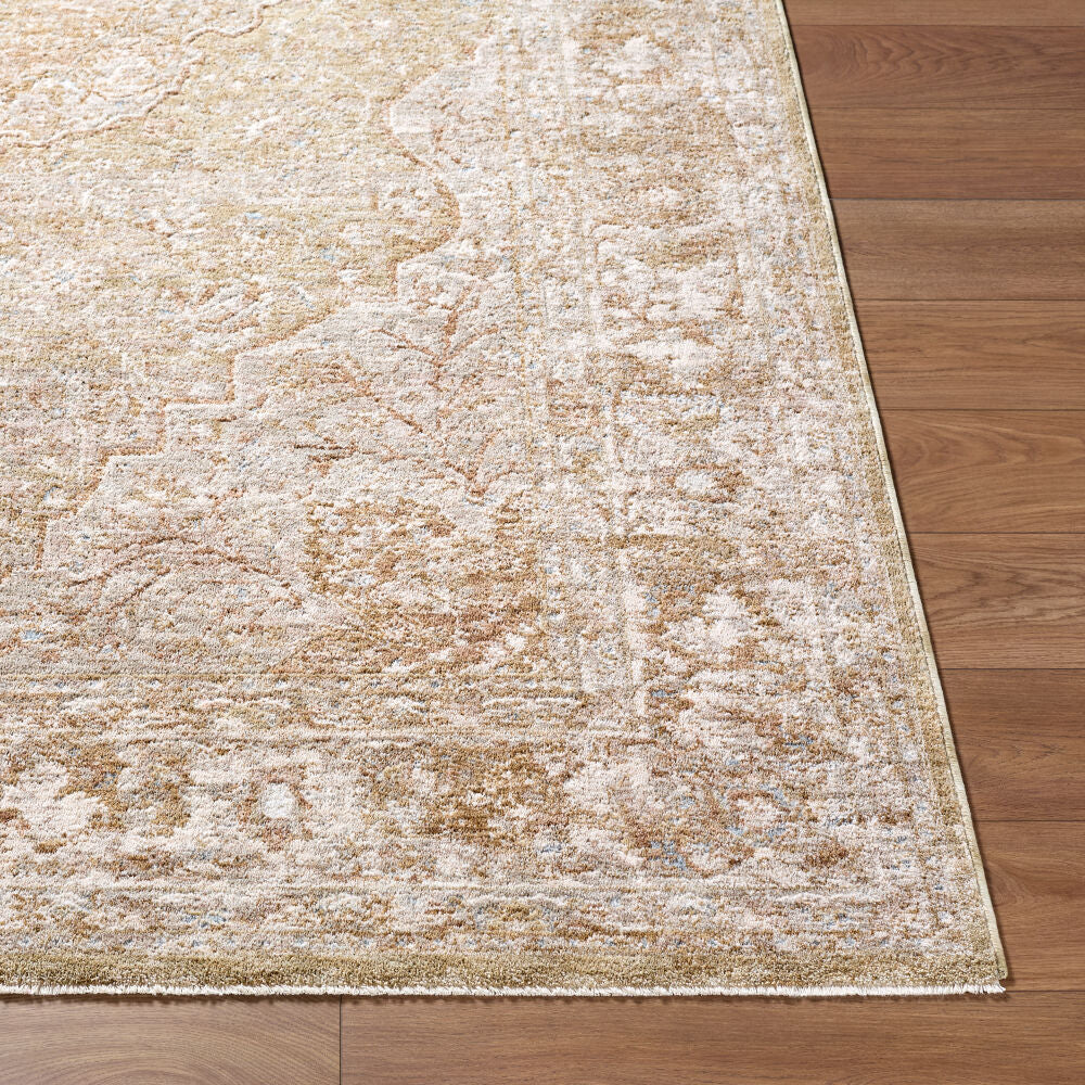 Da Vinci Dusty Sage/Tan Machine Woven Rug DVC-2314 - front