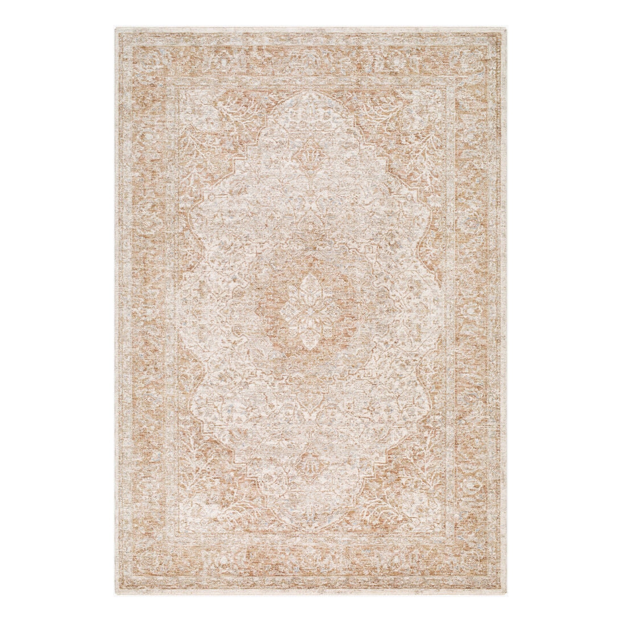 Da Vinci Dusty Sage/Tan Machine Woven Rug DVC-2315 - 2'7" x 10'