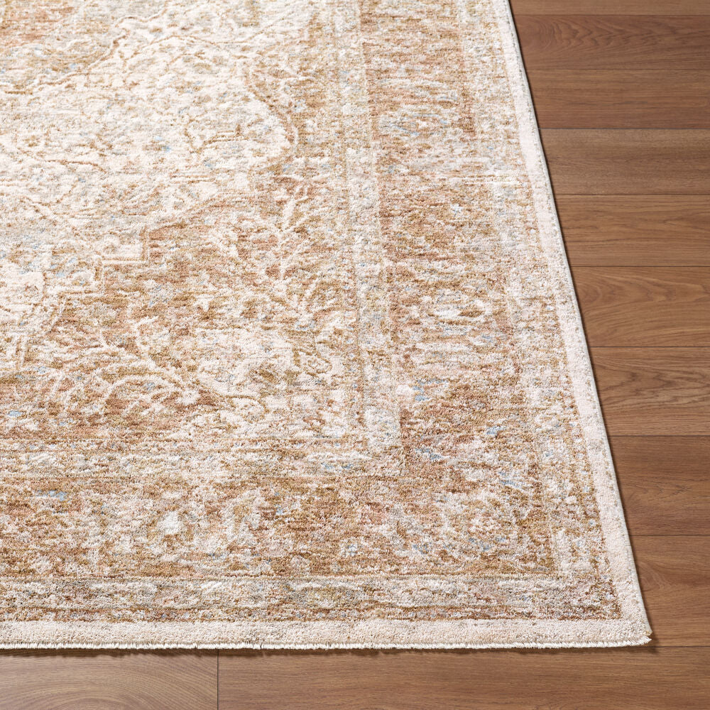 Da Vinci Dusty Sage/Tan Machine Woven Rug DVC-2315 - front