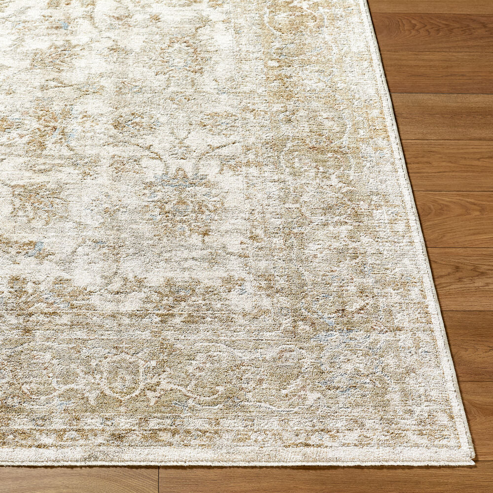 Da Vinci Dusty Sage/Tan Machine Woven Rug DVC-2316 - front