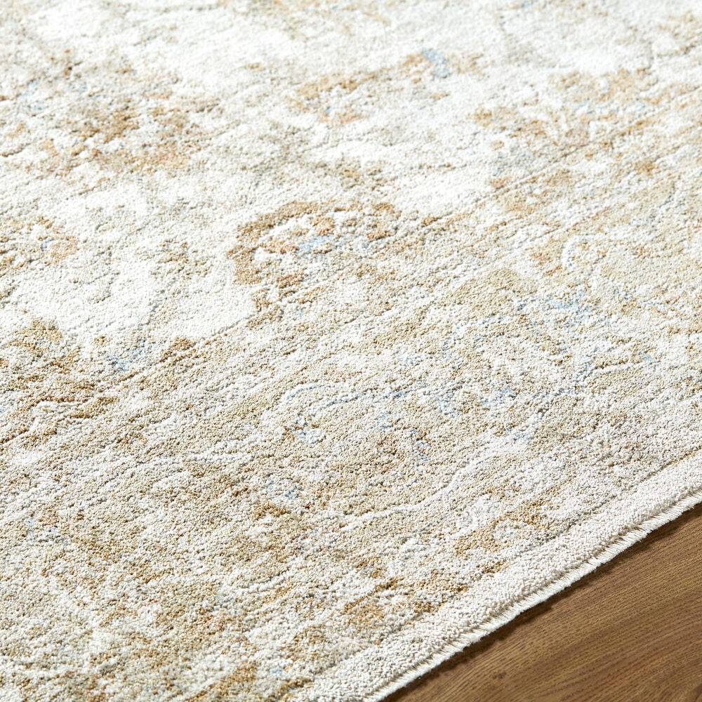 Da Vinci Dusty Sage/Tan Machine Woven Rug DVC-2316 - texture