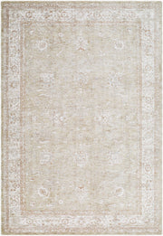 Da Vinci Dusty Sage/Tan Machine Woven Rug DVC-2317 - 2'7" x 10'