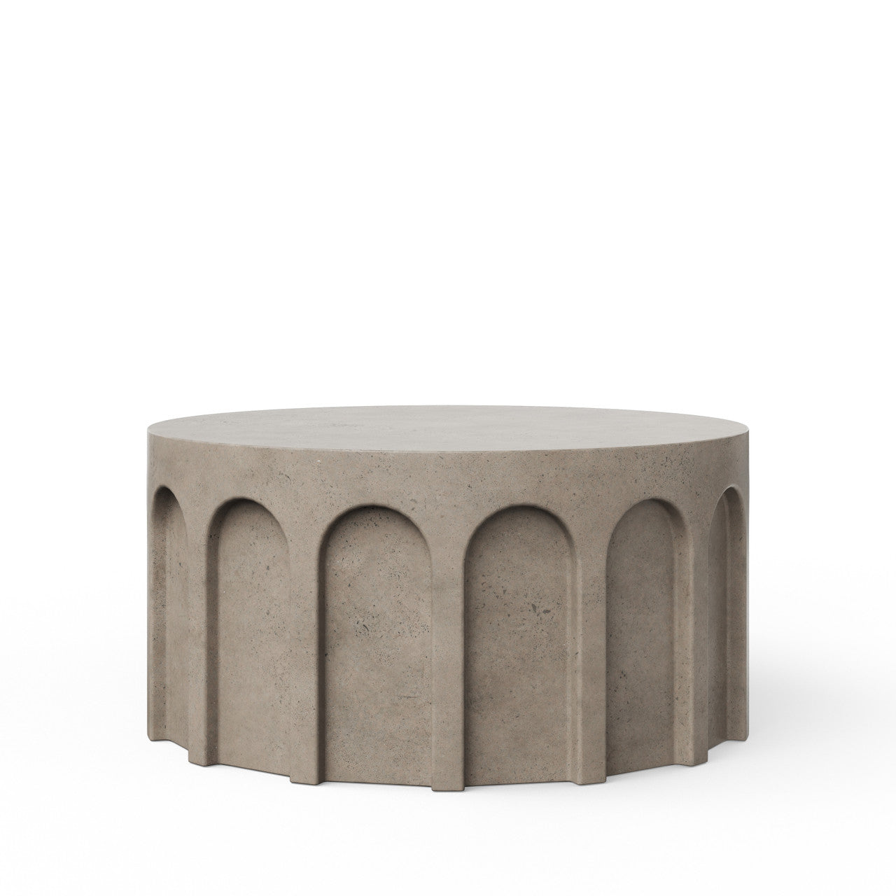 Mixx - Atlas Round Coffee Table - Dark Grey