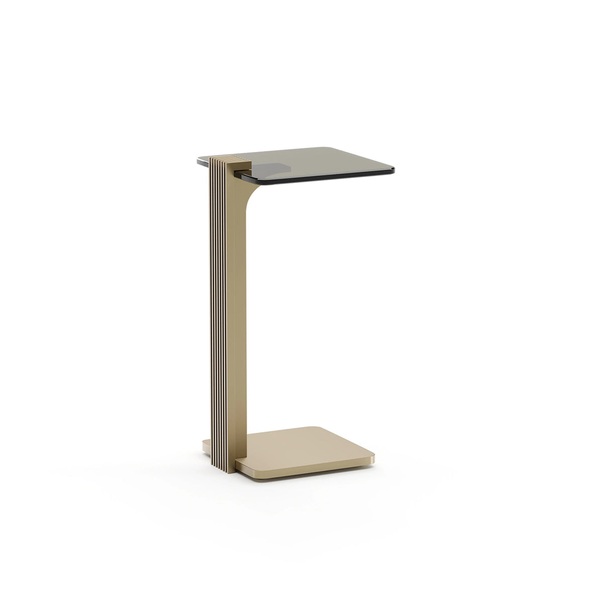 Counter Balance Spot Table Brushed Gold End Table 11" by Caracole - view 3