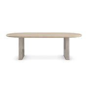Emphasis Dining Table Arched Sandstone 94" by Caracole