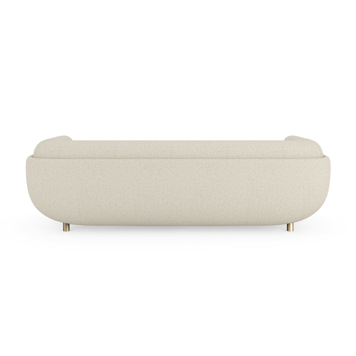 Cocoon Sofa Whisper of Gold 95" by Caracole - view 8