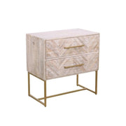 Modern Petite Herringbone Chest by Furniture Classics at ZIN Home