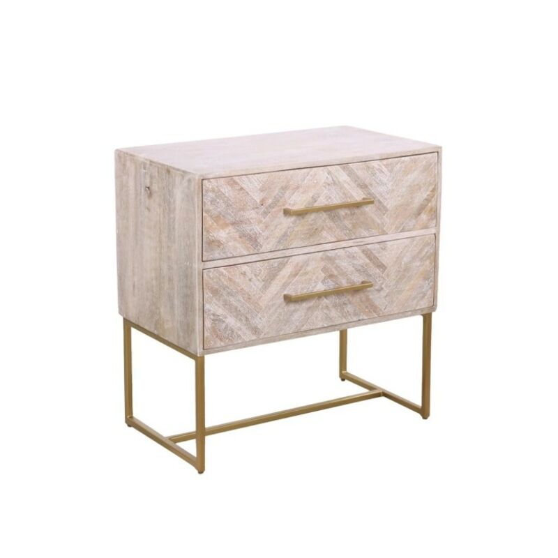 Modern Petite Herringbone Chest by Furniture Classics at ZIN Home