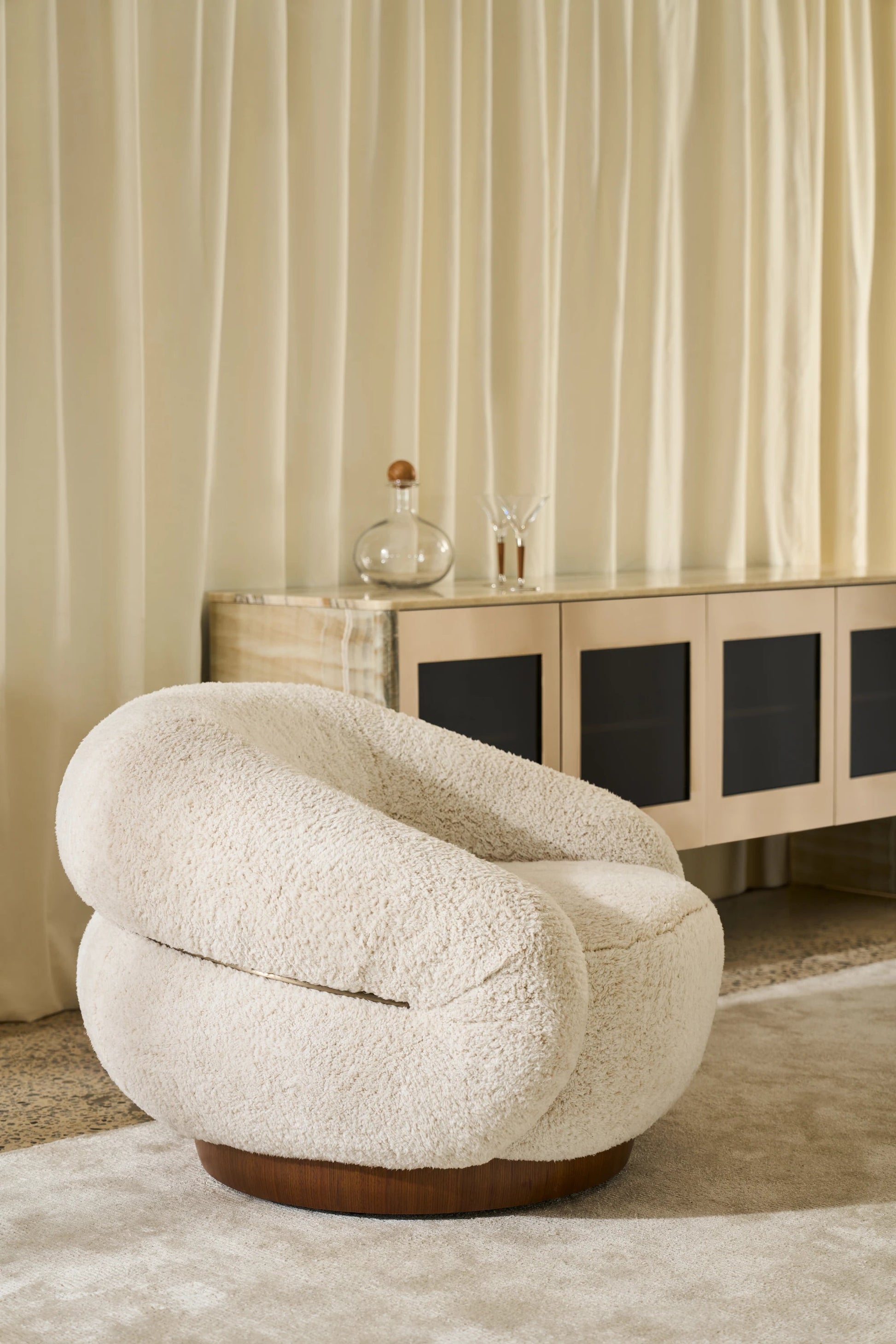 Smoosh Accent Chair 38" by Caracole - view 3