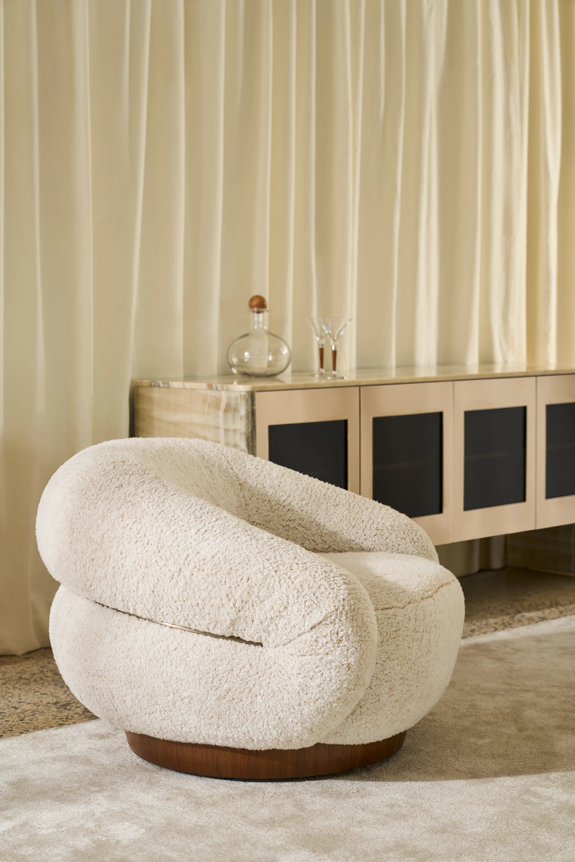 Smoosh Accent Chair 38" by Caracole - view 3